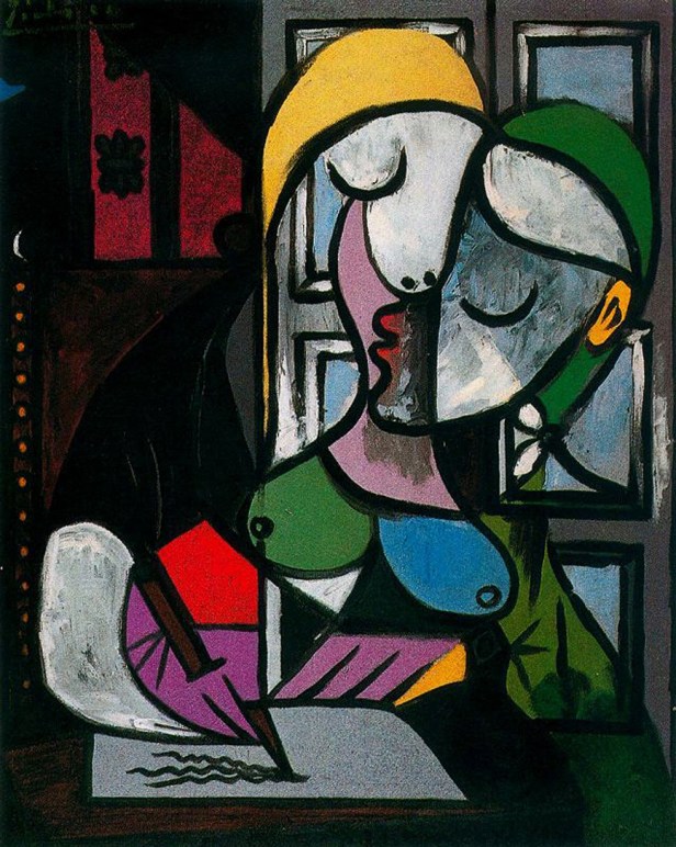 Picasso Woman Writing - 1934