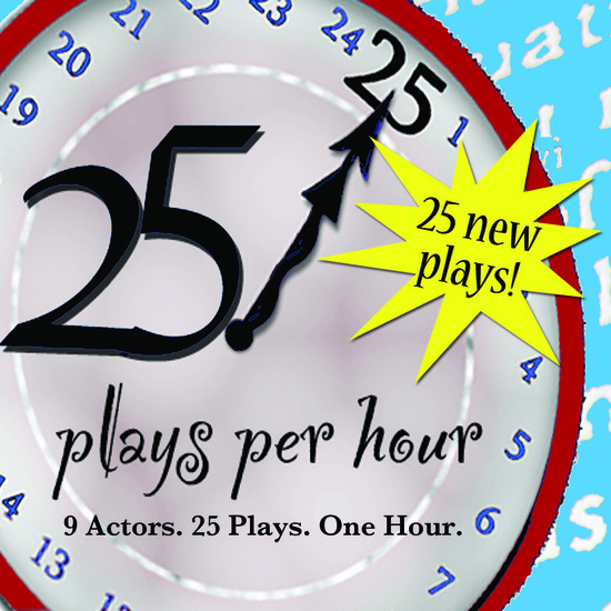 25 plays per hour poster