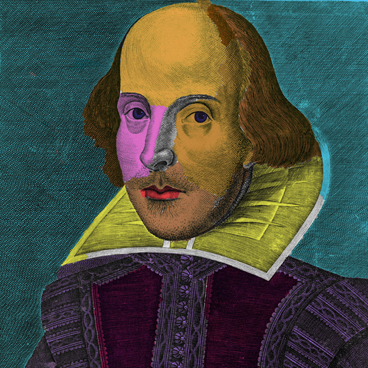 colorize Warhol Shakespeare 1623 somedia
