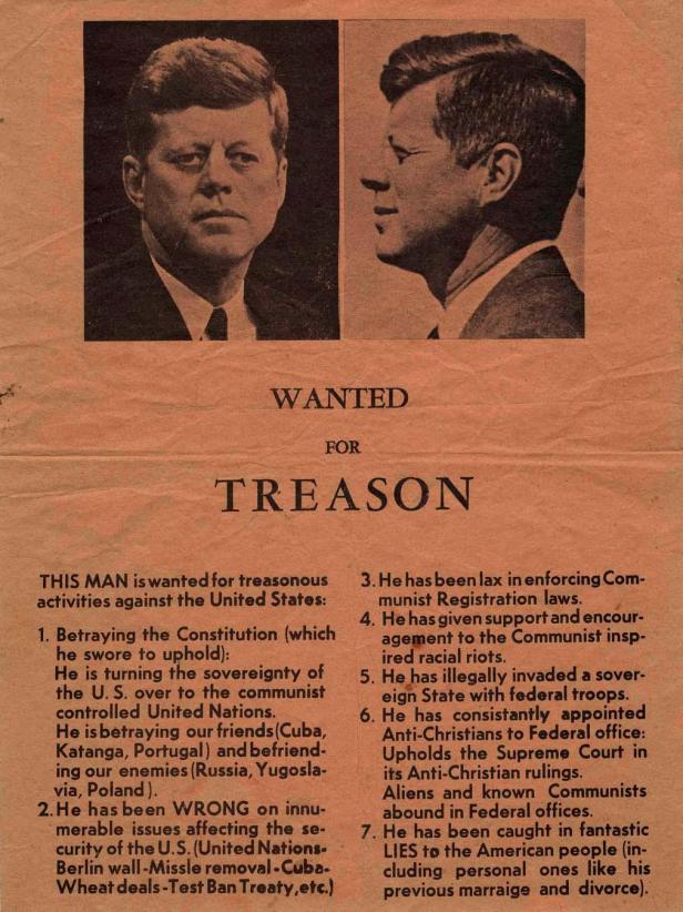 JFK treason poster
