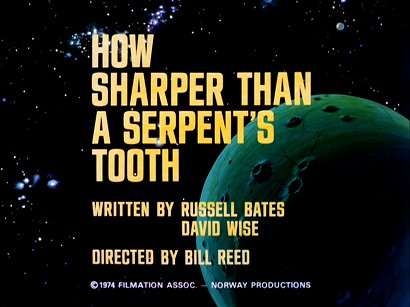 serpents tooth animated Star Trek